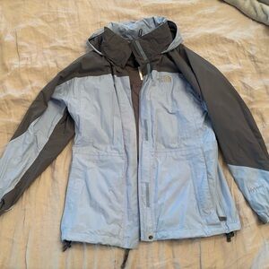 The North Face Blue and Gray Jacket /  Girls Size XL
